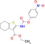 Ethyl 2-(((4-nitrophenoxy)carbonyl)amino)-4,5,6,7-tetrahydrobenzo[b]thiophene-3-carboxylate