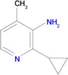 2-Cyclopropyl-4-methylpyridin-3-amine