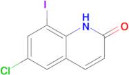 6-Chloro-8-iodoquinolin-2(1H)-one