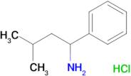 3-Methyl-1-phenylbutan-1-amine hydrochloride