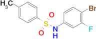 N-(4-Bromo-3-fluorophenyl)-4-methylbenzenesulfonamide