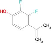 2,3-Difluoro-4-(prop-1-en-2-yl)phenol