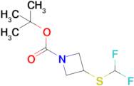 tert-Butyl 3-((difluoromethyl)thio)azetidine-1-carboxylate