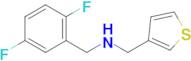 N-(2,5-Difluorobenzyl)-1-(thiophen-3-yl)methanamine