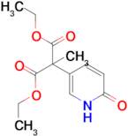1,3-diethyl 2-methyl-2-(6-oxo-1,6-dihydropyridin-3-yl)propanedioate