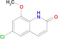 6-Chloro-8-methoxyquinolin-2(1H)-one