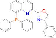 (S)-2-(8-(Diphenylphosphino)quinolin-2-yl)-4-phenyl-4,5-dihydrooxazole