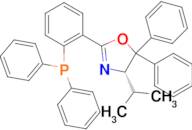 (S)-2-(2-(Diphenylphosphanyl)phenyl)-4-isopropyl-5,5-diphenyl-4,5-dihydrooxazole