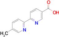 6-(5-Methylpyridin-2-yl)pyridine-3-carboxylic acid