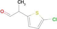 2-(5-Chlorothiophen-2-yl)propanal