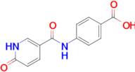 4-(6-Oxo-1,6-dihydropyridine-3-carboxamido)benzoic acid