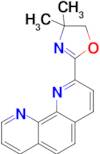 4,4-Dimethyl-2-(1,10-phenanthrolin-2-yl)-4,5-dihydrooxazole