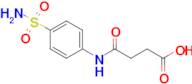 4-Oxo-4-((4-sulfamoylphenyl)amino)butanoic acid