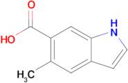 5-Methyl-1H-indole-6-carboxylic acid