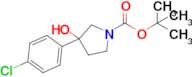 tert-Butyl 3-(4-chlorophenyl)-3-hydroxypyrrolidine-1-carboxylate