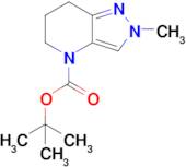 tert-Butyl 2-methyl-2,5,6,7-tetrahydro-4H-pyrazolo[4,3-b]pyridine-4-carboxylate