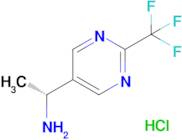 (R)-1-(2-(Trifluoromethyl)pyrimidin-5-yl)ethan-1-amine hydrochloride