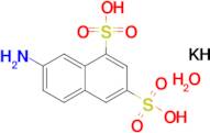 7-Amino-1,3-naphthalenedisulfonic acid monopotassium salt monohydrate