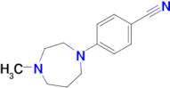 4-(4-Methyl-1,4-diazepan-1-yl)benzonitrile