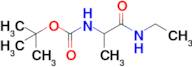 tert-Butyl (1-(ethylamino)-1-oxopropan-2-yl)carbamate