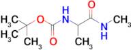 tert-Butyl (1-(methylamino)-1-oxopropan-2-yl)carbamate