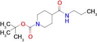 tert-Butyl 4-(propylcarbamoyl)piperidine-1-carboxylate