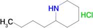 2-Butylpiperidine, hydrochloride