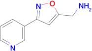 {[3-(3-pyridinyl)-5-isoxazolyl]methyl}amine