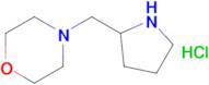 4-(Pyrrolidin-2-ylmethyl)morpholine hydrochloride