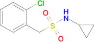 1-(2-Chlorophenyl)-N-cyclopropylmethanesulfonamide