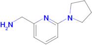 (6-(Pyrrolidin-1-yl)pyridin-2-yl)methanamine