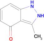 3-methyl-2,4-dihydro-1H-indazol-4-one