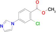 Methyl 2-chloro-4-(imidazol-1-yl)benzoate
