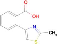 2-(2-Methyl-1,3-thiazol-4-yl)benzoic acid