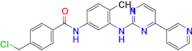 4-(Chloromethyl)-N-(4-methyl-3-((4-(pyridin-3-yl)pyrimidin-2-yl)amino)phenyl)benzamide