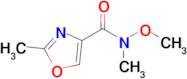 N-Methoxy-n,2-dimethyl-oxazole-4-carboxamide