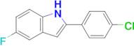 2-(4-Chlorophenyl)-5-fluoro-1H-indole
