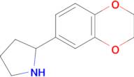 2-(2,3-Dihydro-1,4-benzodioxin-6-yl)pyrrolidine