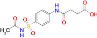 N1-Acetyl-N4-succinoylsulfanilamide