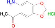 2'-Amino-4',5'-methylenedioxyacetophenone hydrochloride