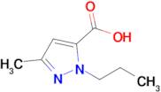 3-Methyl-1-propyl-1H-pyrazole-5-carboxylic acid