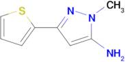 1-Methyl-3-(2-thienyl)-1H-pyrazol-5-amine