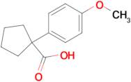 1-(4-Methoxyphenyl)cyclopentane-1-carboxylic acid