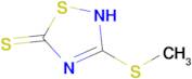 3-(Methylthio)-1,2,4-thiadiazole-5(2H)-thione