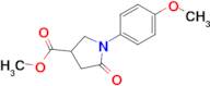 Methyl 1-(4-methoxyphenyl)-5-oxopyrrolidine-3-carboxylate