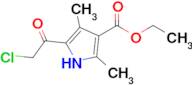 Ethyl 5-(2-chloroacetyl)-2,4-dimethyl-1H-pyrrole-3-carboxylate