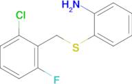 2-[[(2-Chloro-6-fluorophenyl)methyl]thio]benzenamine