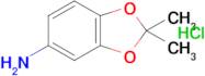 2,2-Dimethyl-1,3-benzodioxol-5-amine, HCl