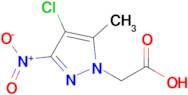 (4-Chloro-5-methyl-3-nitro-1H-pyrazol-1-yl)acetic acid