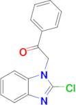 2-(2-Chloro-1h-benzimidazol-1-yl)-1-phenylethanone